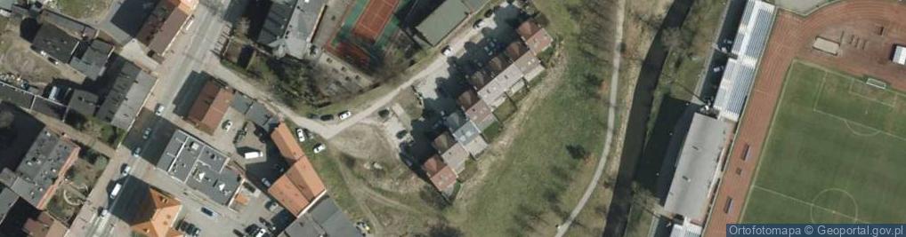 Zdjęcie satelitarne Nad Wierzycą ul.