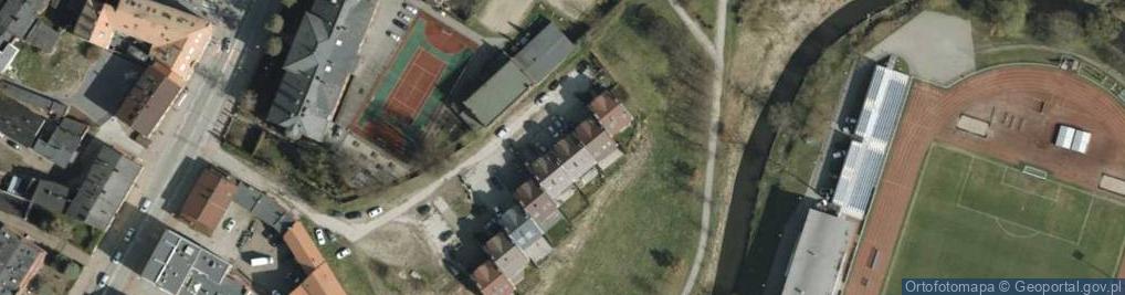 Zdjęcie satelitarne Nad Wierzycą ul.