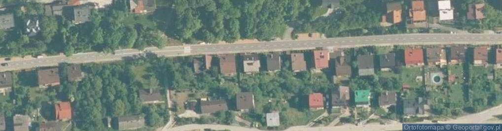 Zdjęcie satelitarne Nad Stawami ul.