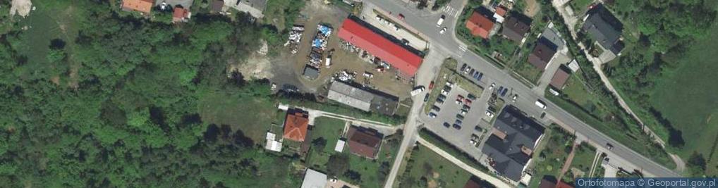 Zdjęcie satelitarne Na Wzgórzu ul.