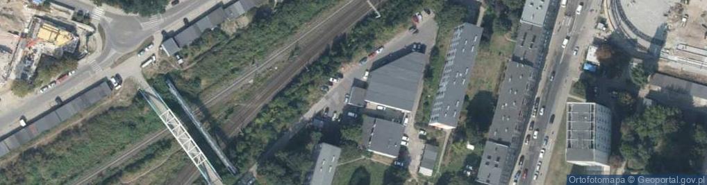 Zdjęcie satelitarne Na Skarpie ul.