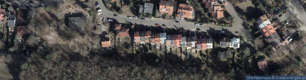 Zdjęcie satelitarne Narożna ul.