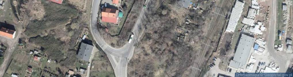Zdjęcie satelitarne Nad Odrą ul.