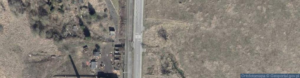 Zdjęcie satelitarne Nad Odrą ul.
