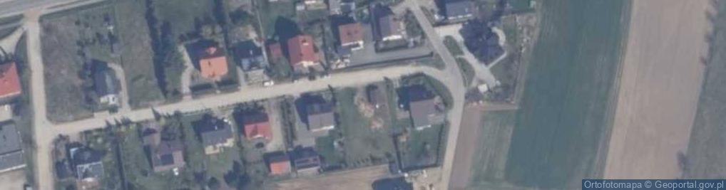 Zdjęcie satelitarne Na Wzgórzu ul.