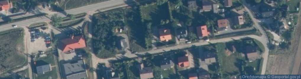 Zdjęcie satelitarne Na Wzgórzu ul.