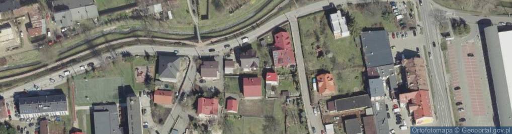 Zdjęcie satelitarne Nadbrzeżna Dolna ul.