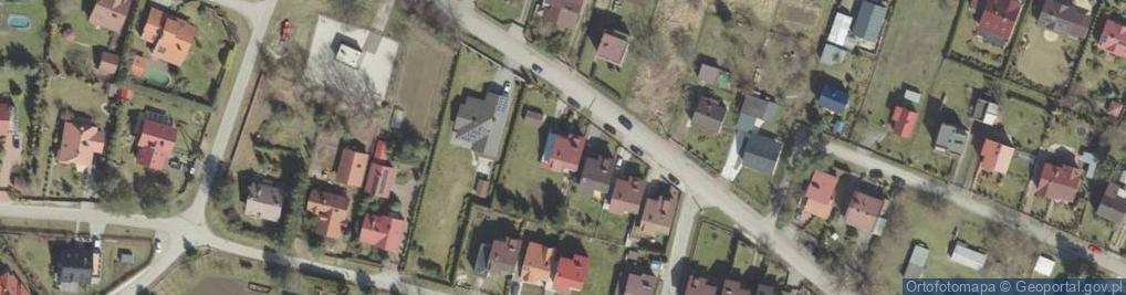 Zdjęcie satelitarne Na Młyny ul.