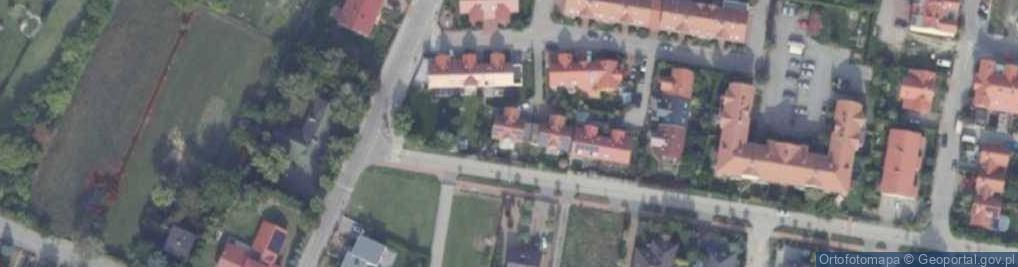 Zdjęcie satelitarne Narcyzowa ul.