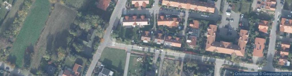 Zdjęcie satelitarne Narcyzowa ul.