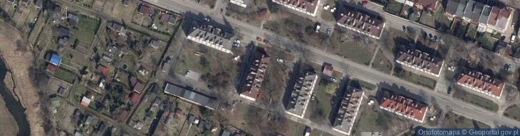 Zdjęcie satelitarne Nadrzeczna ul.
