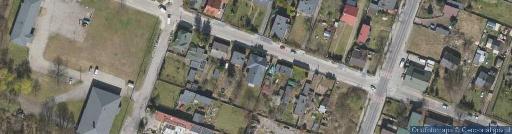 Zdjęcie satelitarne Nadrzeczna ul.
