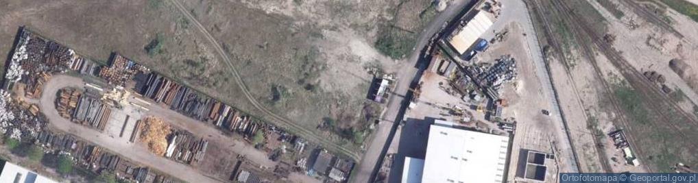 Zdjęcie satelitarne Na Uboczu ul.