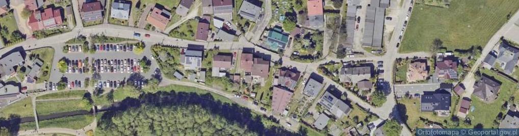 Zdjęcie satelitarne Nad Jeziorem ul.