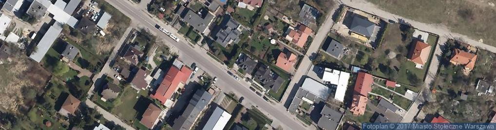 Zdjęcie satelitarne Na Skraju ul.
