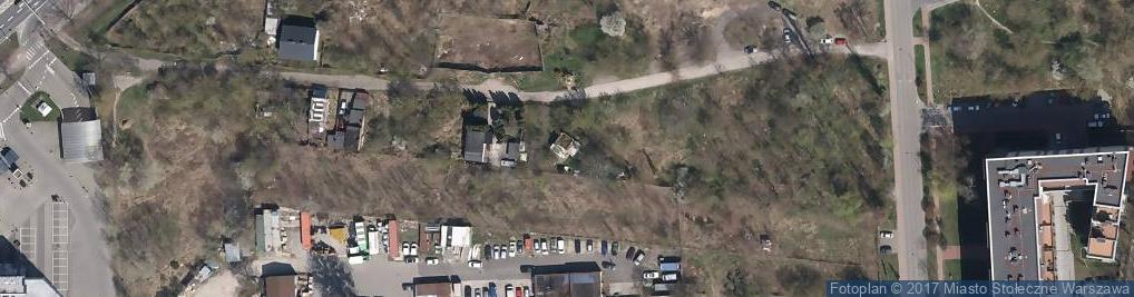 Zdjęcie satelitarne Na Bateryjce ul.