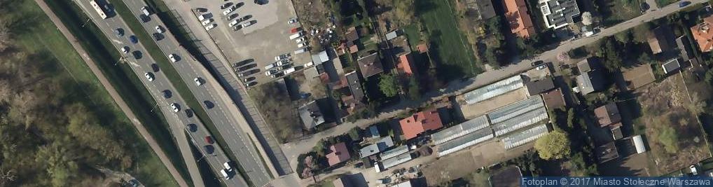 Zdjęcie satelitarne Narodowa ul.