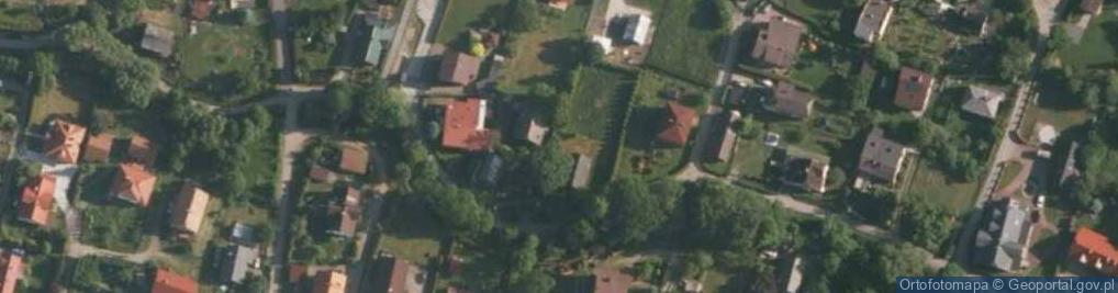 Zdjęcie satelitarne Nad Wilkówką ul.