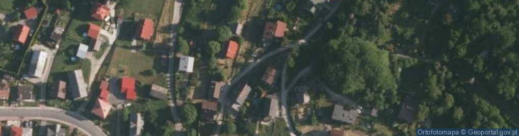 Zdjęcie satelitarne Narciarska ul.