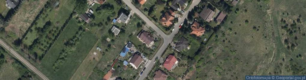 Zdjęcie satelitarne Narciarska ul.