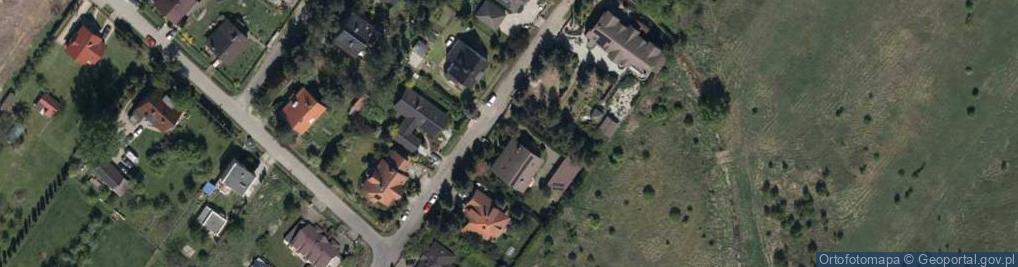 Zdjęcie satelitarne Narciarska ul.
