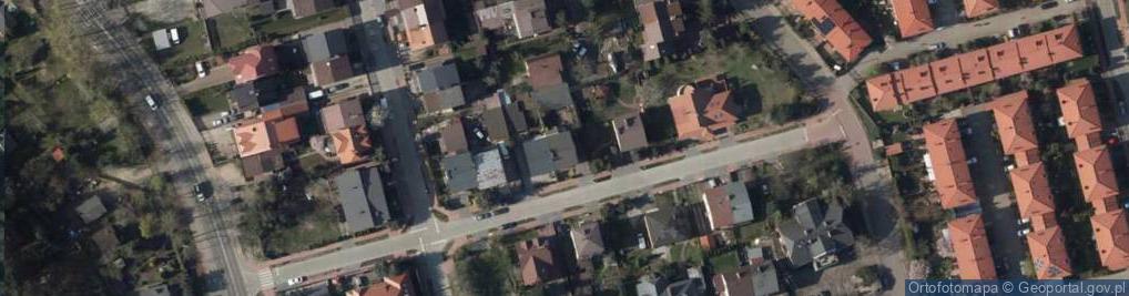 Zdjęcie satelitarne Na Bagnie ul.