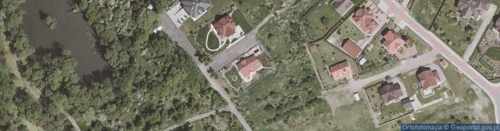 Zdjęcie satelitarne Na Lesie ul.