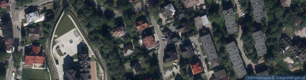 Zdjęcie satelitarne Na Wilcznik ul.