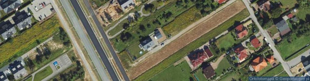 Zdjęcie satelitarne Na Piaski ul.