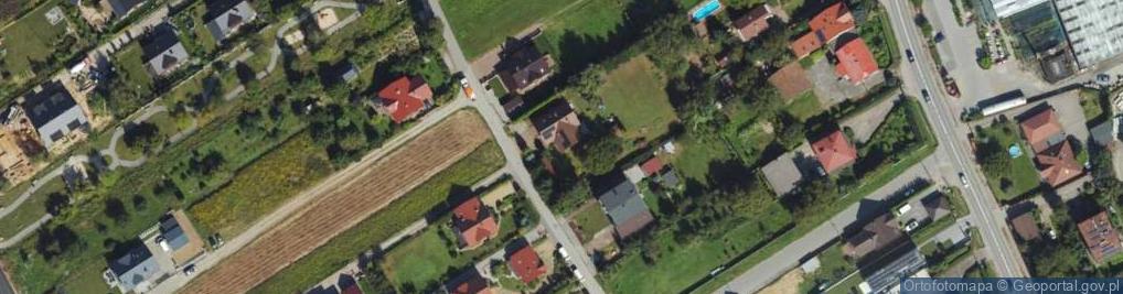 Zdjęcie satelitarne Na Piaski ul.