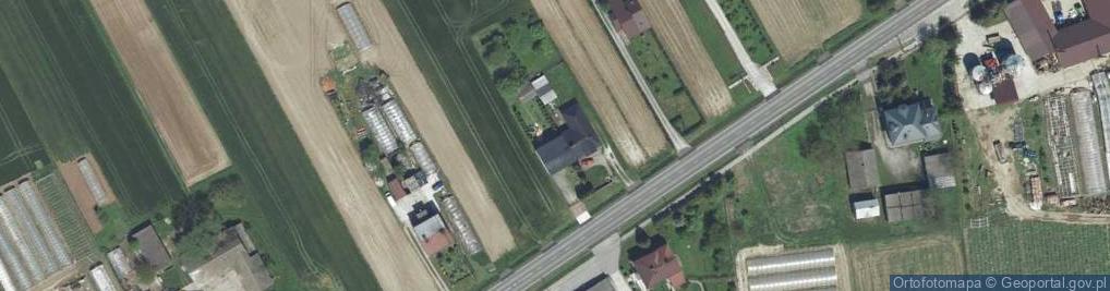 Zdjęcie satelitarne Nękanowice ul.