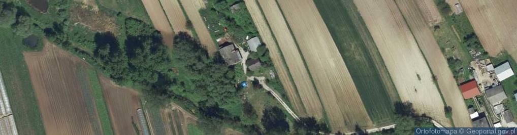 Zdjęcie satelitarne Nękanowice ul.