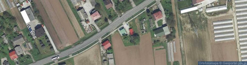 Zdjęcie satelitarne Nękanowice ul.