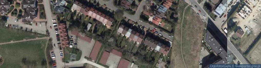 Zdjęcie satelitarne Nefrytowa ul.