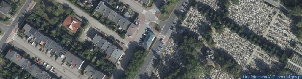 Zdjęcie satelitarne Nekielska ul.