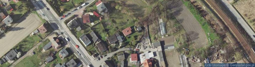 Zdjęcie satelitarne Niedługa ul.