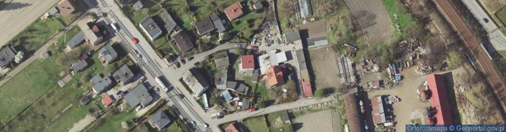 Zdjęcie satelitarne Niedługa ul.