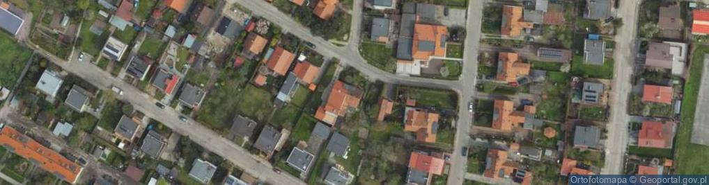 Zdjęcie satelitarne Niborska ul.