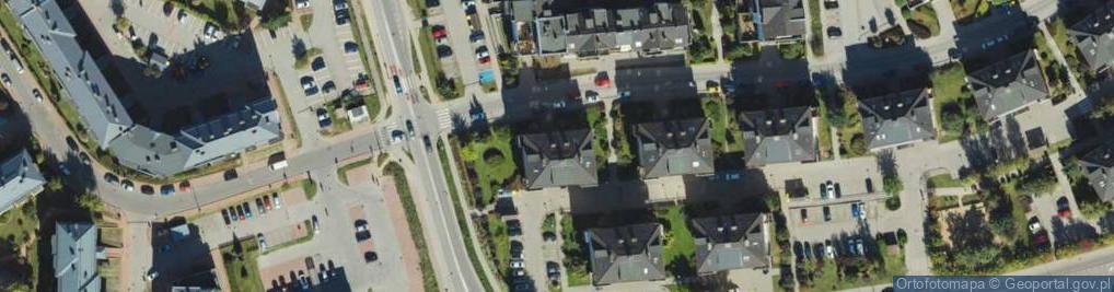 Zdjęcie satelitarne Nieborowska ul.