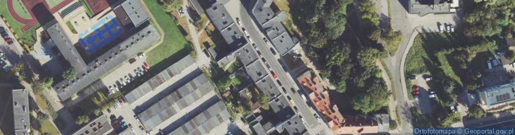 Zdjęcie satelitarne Niepodległości ul.