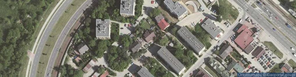 Zdjęcie satelitarne Niedzicka ul.