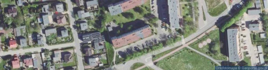 Zdjęcie satelitarne Niegolewskich Kazimierza i Wiktorii ul.