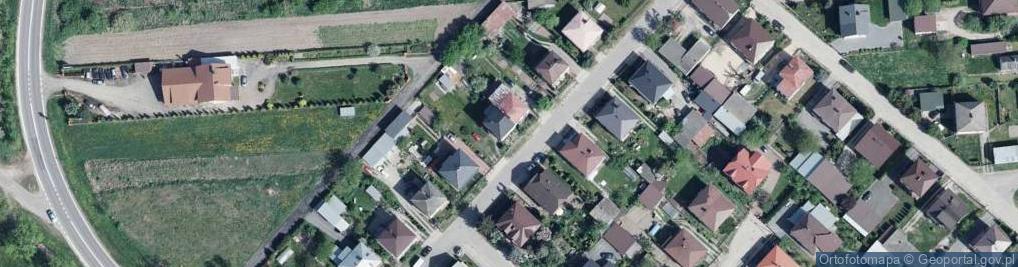 Zdjęcie satelitarne Niewęgłowskiego Piotra ul.