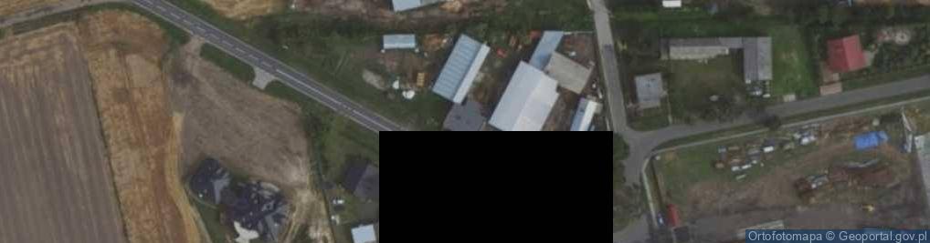 Zdjęcie satelitarne Nieborza ul.