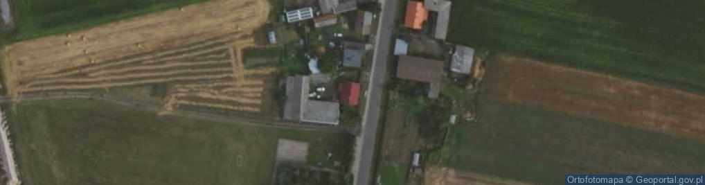Zdjęcie satelitarne Nieborza ul.