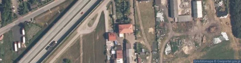 Zdjęcie satelitarne Niebrów ul.