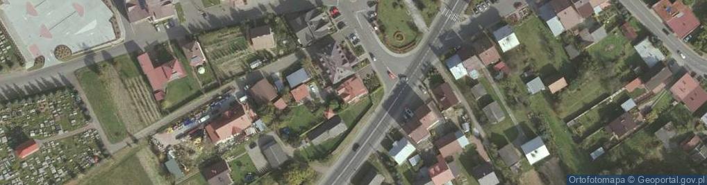 Zdjęcie satelitarne Niebylec ul.