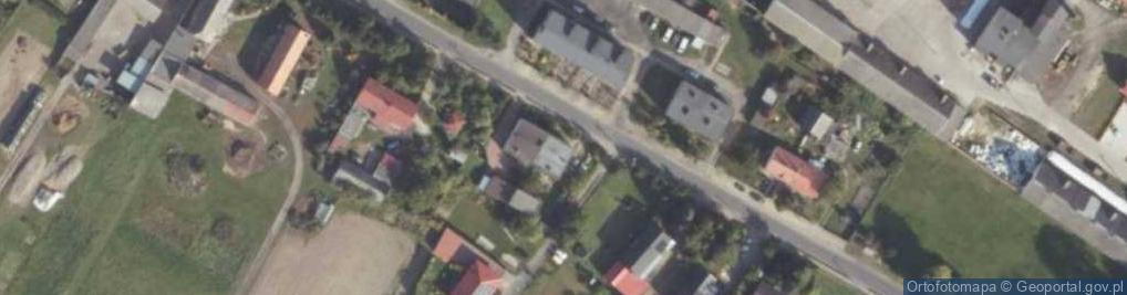 Zdjęcie satelitarne Niechłód ul.