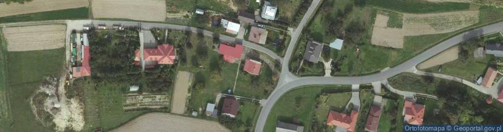 Zdjęcie satelitarne Niechobrz ul.