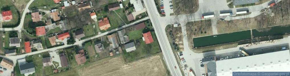 Zdjęcie satelitarne Niedomicka ul.